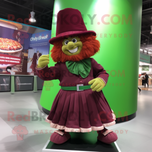 Maroon Leprechaun Hat...