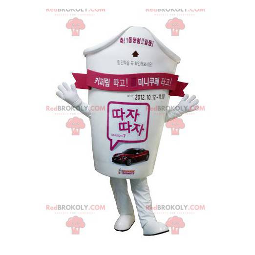 Cardboard cup mascot. Drink mascot - Redbrokoly.com