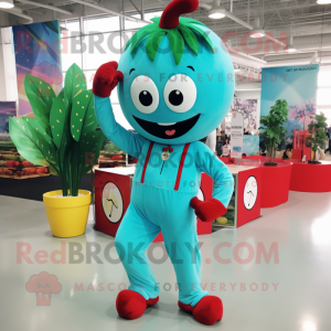 Turquoise Cherry mascotte...