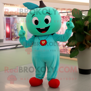 Turquoise Cherry mascotte...