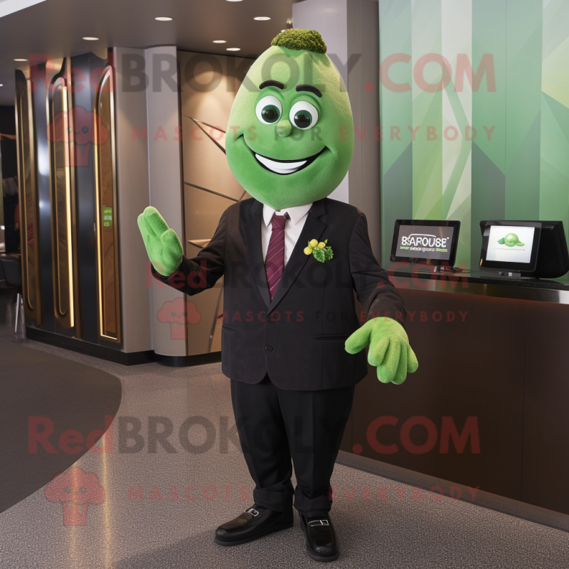 Olive Beet mascot costume character dressed with a Suit Jacket and Ties Olive Beet mascot costume character dressed with a Suit Jacket and Ties