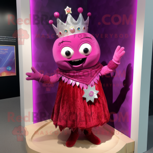 Magenta King mascotte...