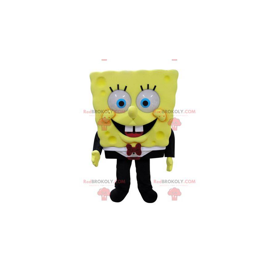 Mascot SpongeBob famoso personaggio dei cartoni animati -