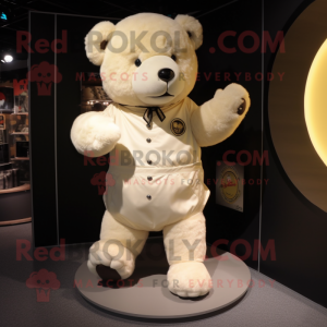 Cream Bear maskot kostume...