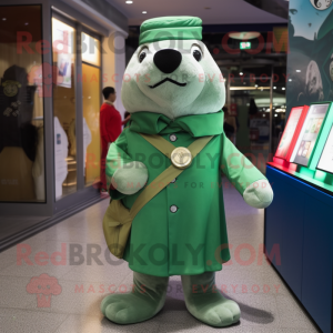 Green Seal mascotte kostuum...