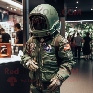 Forest Green Astronaut...