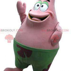 Mascotte de Patrick étoile de mer rose ami de Bob l'éponge -