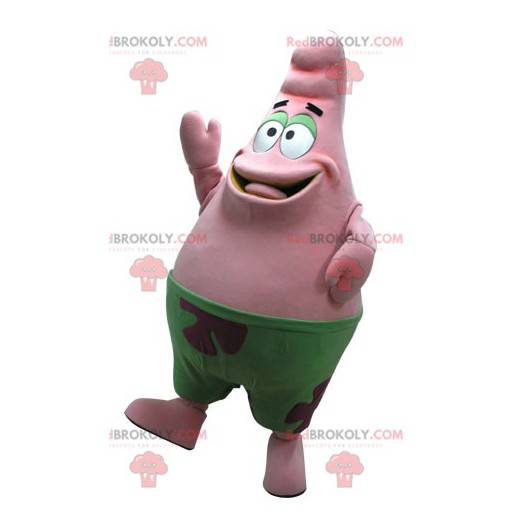 Mascotte de Patrick étoile de mer rose ami de Bob l'éponge -