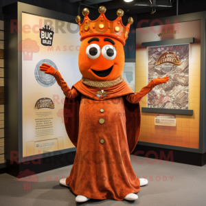 Rust Queen maskot kostym...