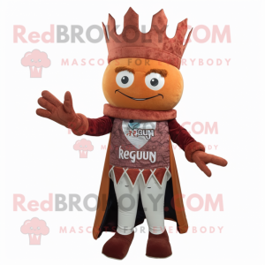 Rust Queen maskot kostym...