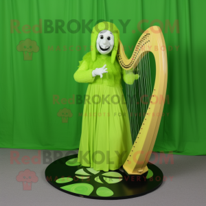 Limegrön Celtic Harpa...