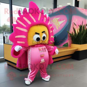 Pink Tacos maskot kostume...