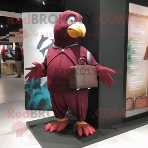 Maroon Pigeon mascotte...