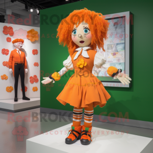 Oransje irsk danser...