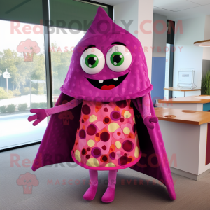 Magenta Pizza Slice w...