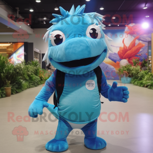 Sky Blue Barracuda mascotte...