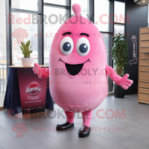 Roze Shakshuka mascotte...