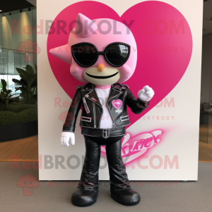 Postava maskota Pink Arrow...