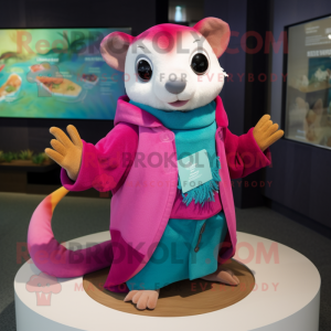 Magenta Weasel mascotte...