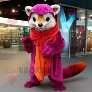 Magenta Weasel mascotte...