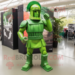 Lime Green Spartan Soldier...