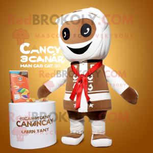 Tan Candy Box maskot...