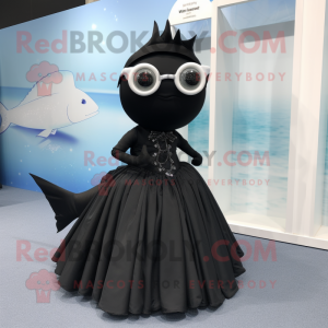 Black Swordfish mascotte...