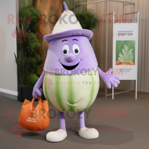 Lavendel melon maskot...