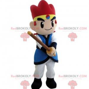 Video game character mascot. Manga mascot - Redbrokoly.com