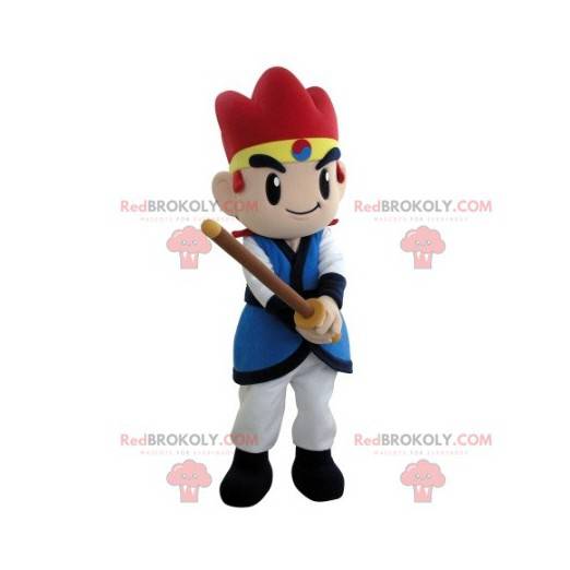 Maskottchen der Videospielfigur. Manga-Maskottchen -