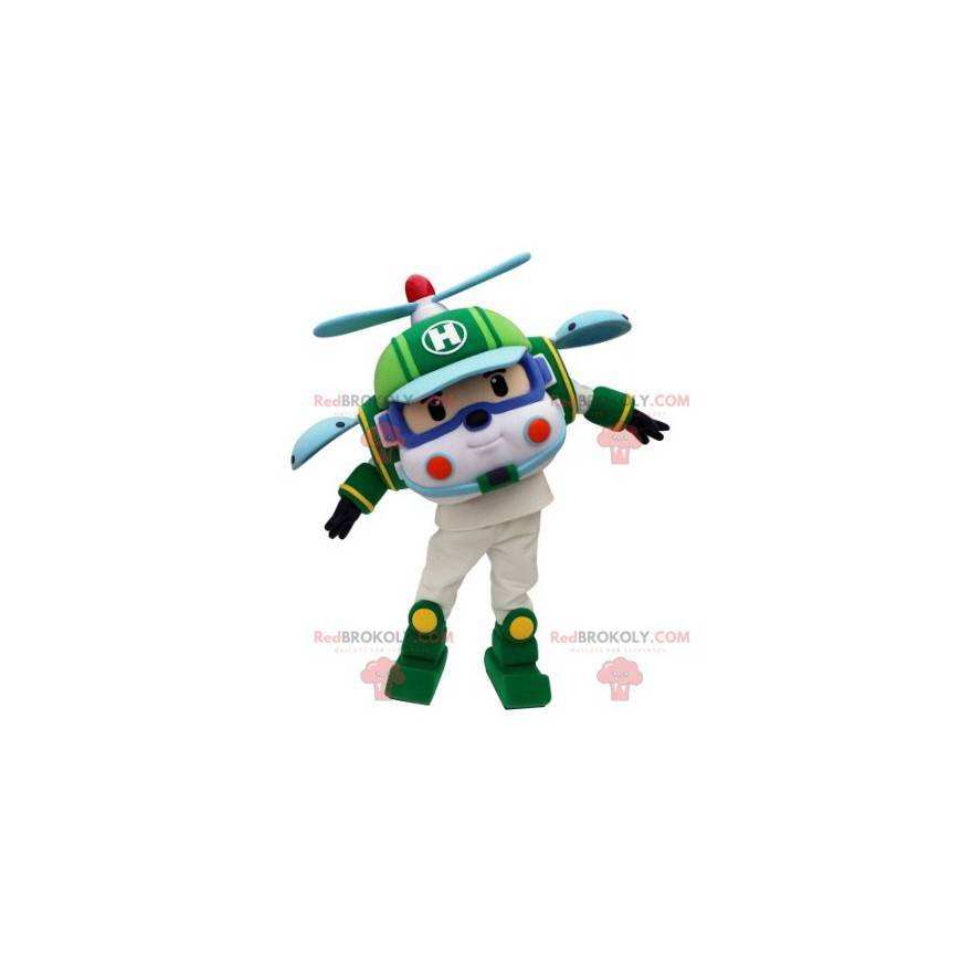 Childrens toy helicopter mascot - Redbrokoly.com