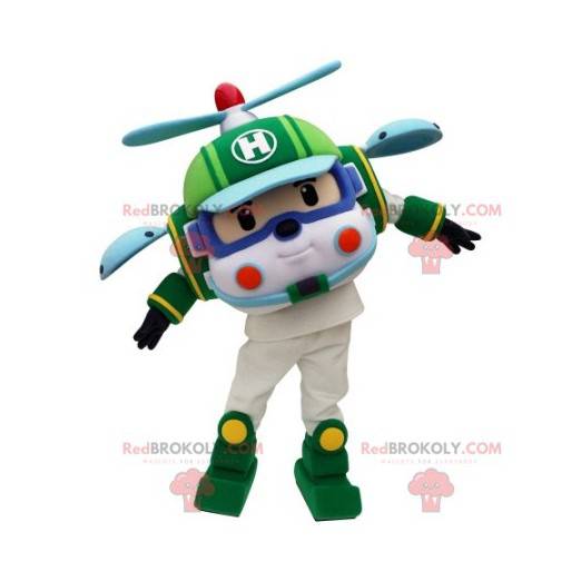 Childrens toy helicopter mascot - Redbrokoly.com