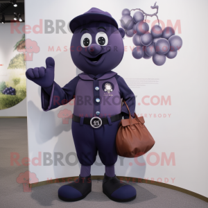 Costume mascotte Raisin...