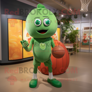 Grön tomat maskot kostym...