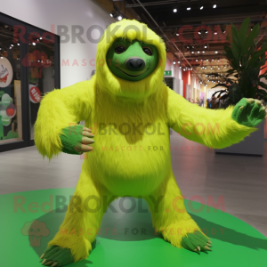 Lime Green Giant Sloth...
