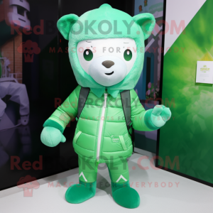 Postać w kostiumie maskotki...