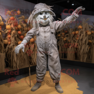 Silver Scarecrow maskot...