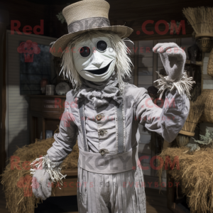 Silver Scarecrow mascotte...