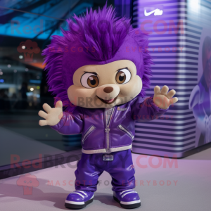 Purple Hedgehog...