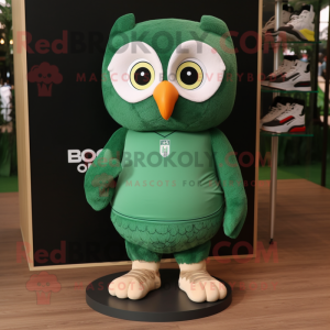 Forest Green Owl mascotte...