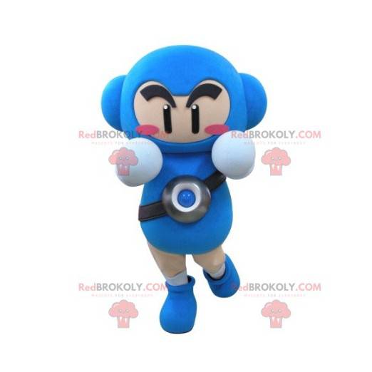 Futuristic character mascot. Video game mascot - Redbrokoly.com