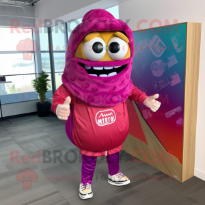 Magenta Tacos mascotte...