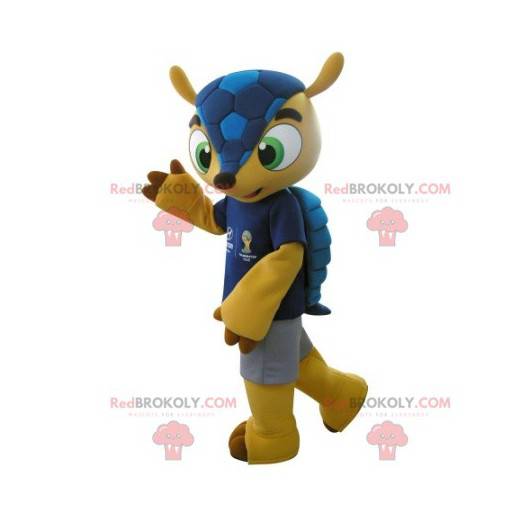 Berühmtes Fuleco-Maskottchen der Weltmeisterschaft 2014 -