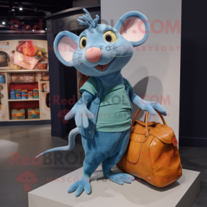 Cyanfarbener Ratatouille...