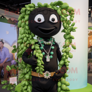 Black Beanstalk maskot...