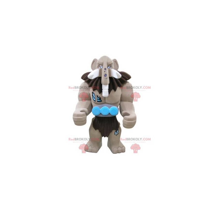 Lego Riesen braunes Mammut Maskottchen - Redbrokoly.com Lego Riesen braunes Mammut Maskottchen - Redbrokoly.com