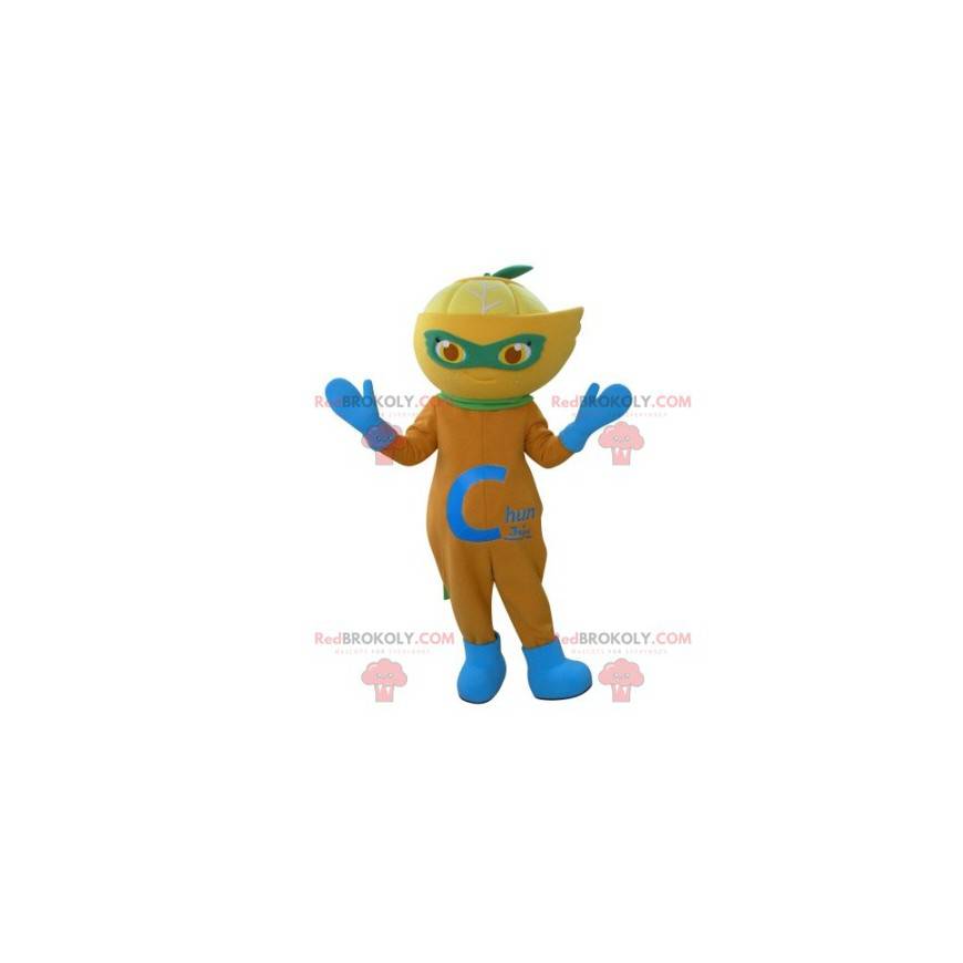 Clementine lemon orange mascot - Redbrokoly.com