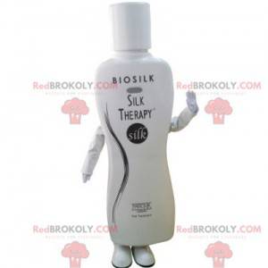 Mascotte bottiglia di shampoo. Mascotte di lozione -