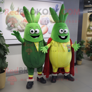 Olivenbeet maskot kostume...