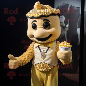 Gold Pop Corn mascotte...